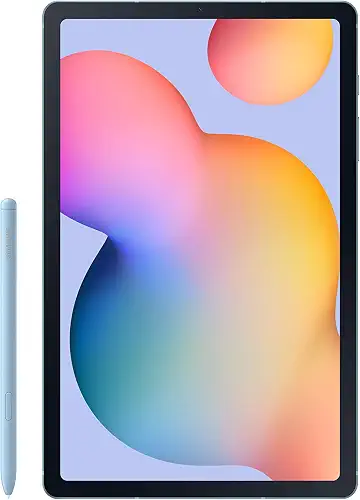 Samsung Galaxy Tab S6 Lite 10.4" 128GB Android Tablet, LCD Screen, S Pen Included, Slim Metal