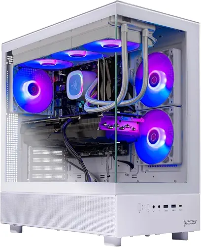 Skytech Gaming Azure 3 Gaming PC – Ryzen 7 7800x3d, RTX 5060 TI, 16 Go