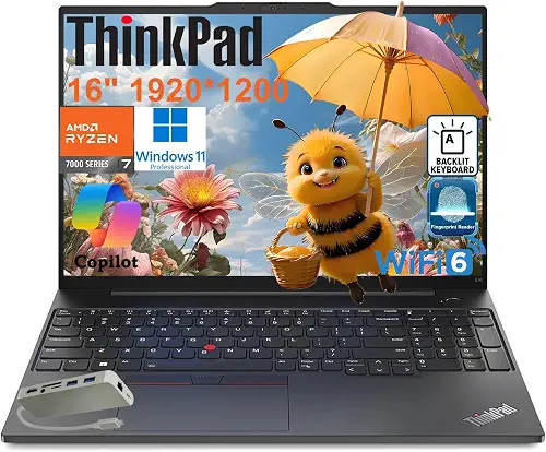 Lenovo ThinkPad E16 · Ryzen 7 7735HS · 32 GB