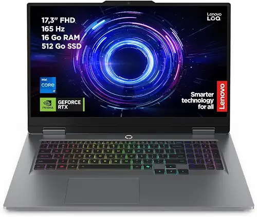Lenovo LOQ · Core i7 13650HX · 16 GB