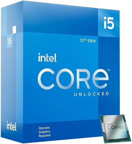 Intel Core i5-12600KF Desktop Processor 10 (6P+4E) Cores up to 4.9 GHz Unlocked LGA1700 600