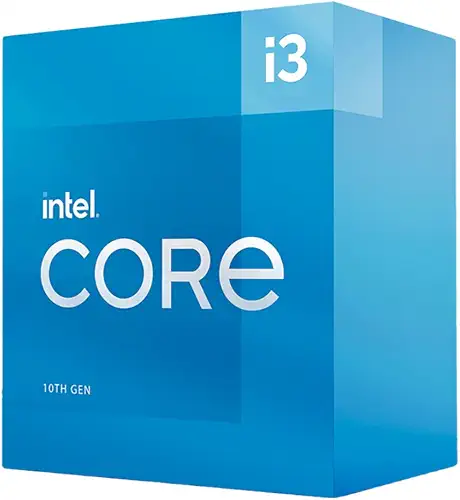 Intel Core i3-10100 Desktop Processor 4 Cores up to 4.3 GHz LGA1200 (Intel 400 Series Chipset) BX8070110100