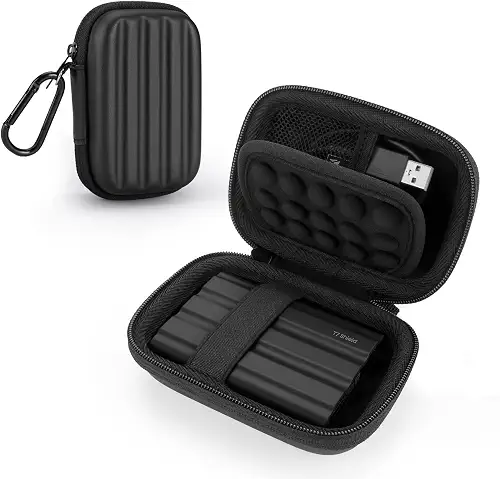 YINKE Case Compatible with Samsung T7 Shield/ T9 / T7 Touch Portable SSD USB 3.2 1TB, 2TB
