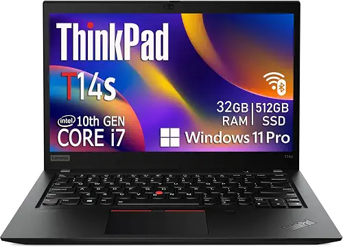 Lenovo ThinkPad T14s · Core i7 10610U · 32 GB