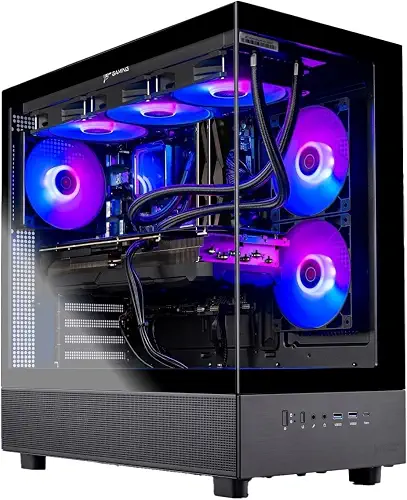Skytech Gaming PC Desktop – Ryzen 7 9850x3d, RX 9070 XT, 32 Go, 2 To