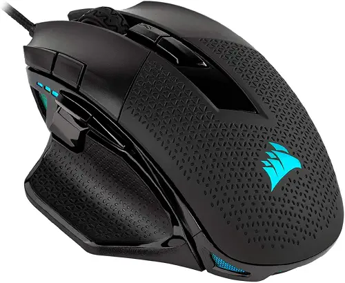 Corsair NIGHTSWORD RGB Adjustable Weight FPS MOBA PC Gaming Mouse