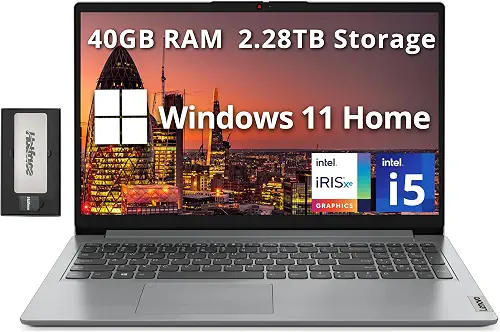 Lenovo IdeaPad 1i · Core i5 1235U · 40 Go