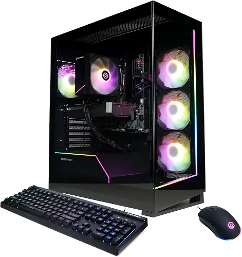 CyberPowerPC Gaming PC – Ryzen 7 8700F, RTX 5060 TI