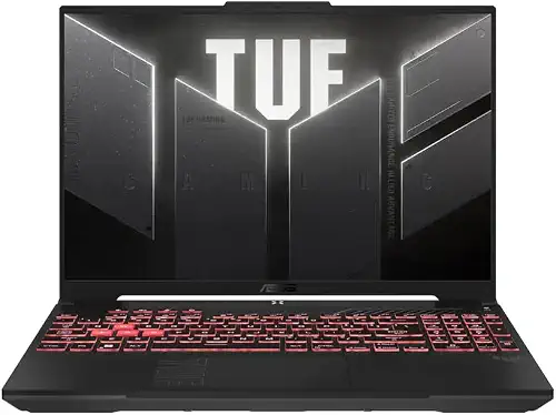 Asus TUF A16 · Ryzen 7 7445HS · 16 GB