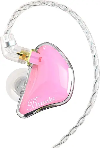 BASN Bmaster in Ear Monitor Headphones Triple Driver Earphones with Two Detachable MMCX Cable
