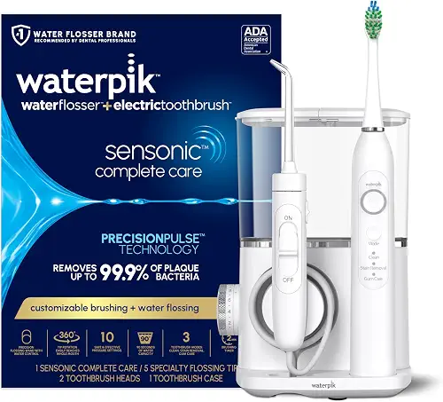 Waterpik Sensonic Complete Care Water Flosser & Electric Toothbrush Combo