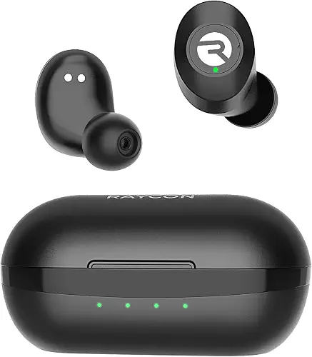 Raycon Everyday Bluetooth Wireless Earbuds with Microphone - Active Noise Cancelling, Sweat &