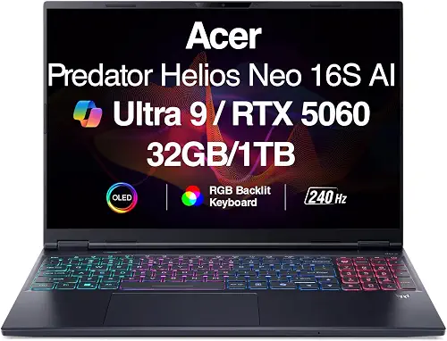 Acer Predator · Core Ultra 9 275HX · 32 GB