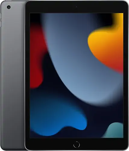 Apple iPad (9th Generation): with A13 Bionic chip, 10.2-inch Retina Display, 64GB, Wi-Fi, 12MP