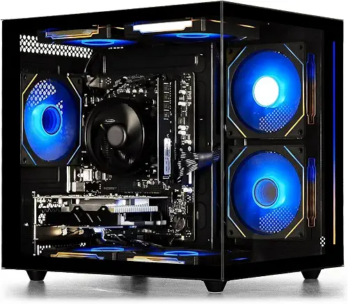 suevery Black Prebuilt Desktop Computer – 16 Go