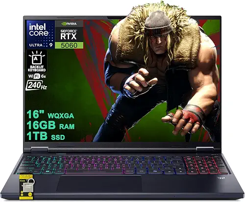 Acer Predator · Core Ultra 9 275HX · 16 GB