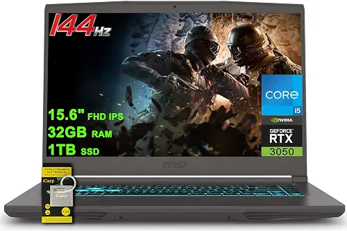 MSI Portatile · Core i5 13420H · 32 GB