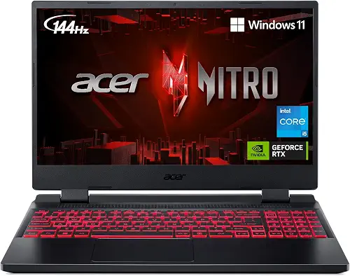 Acer Nitro 5 · Core i5 12500H