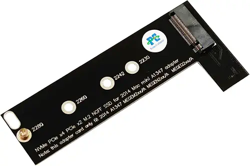 Sintech M.2 NGFF NVMe SSD Card for Upgrade Mac mini Late 2014 Year A1347 MEG Series