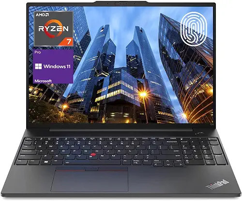 Lenovo ThinkPad E16 · Ryzen 7 7730U · 16 GB